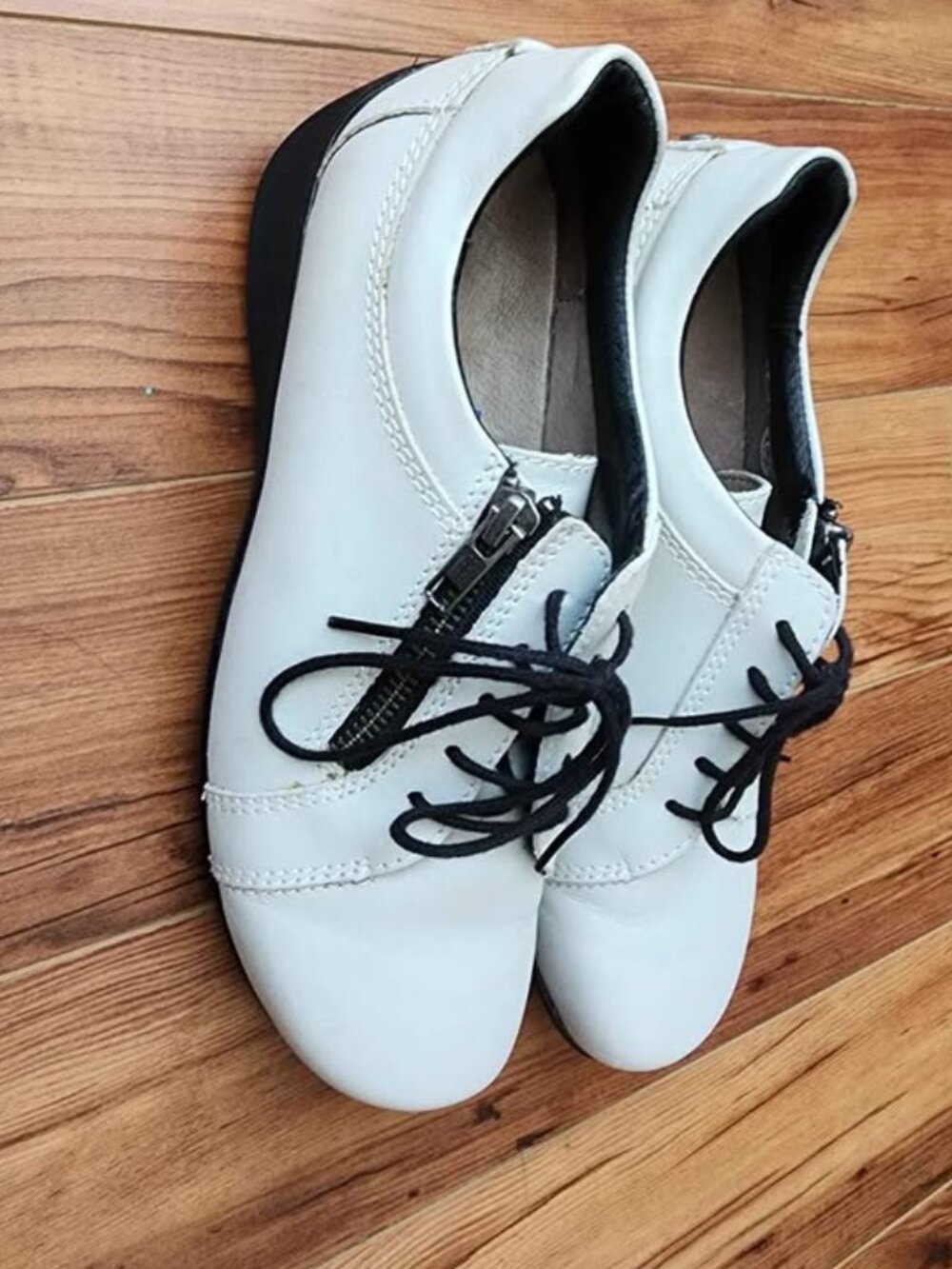 Wolky - Noa Leather Shoes - White - Sizes 36/37